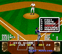 Tecmo Super Baseball Screenshot 1